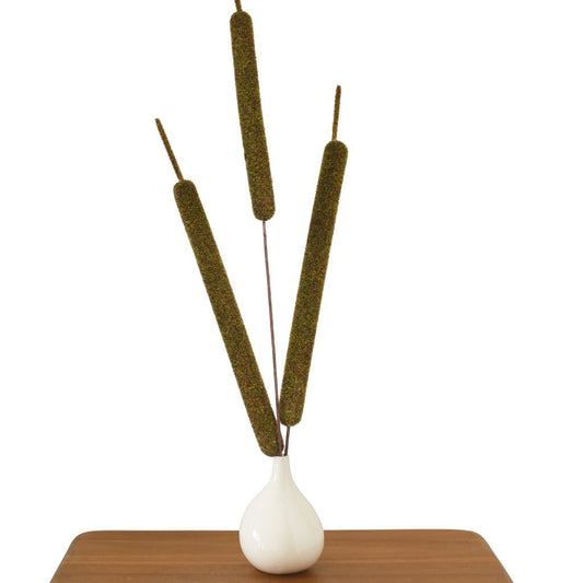 Bull Rushes - Forest Green - Pack of three heads