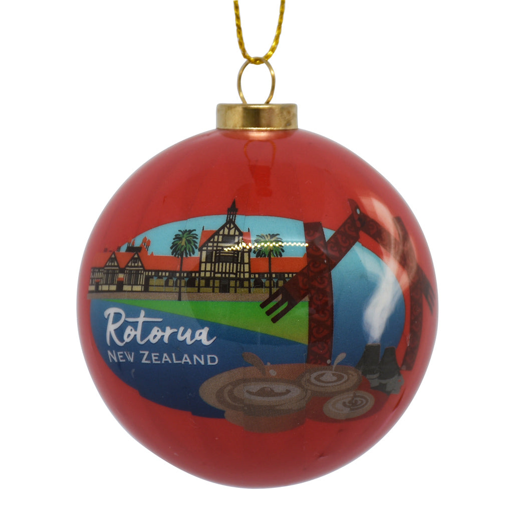 Decoration - New Zealand Rotorua Bauble