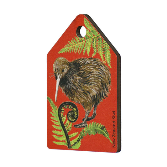 Fridge Magnet - New Zealand Made - Kiwi Red