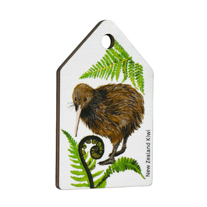 Fridge Magnet - Made in New Zealand - Kiwi White