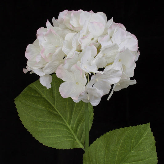 Hydrangea Flower Spray - Artificial - White