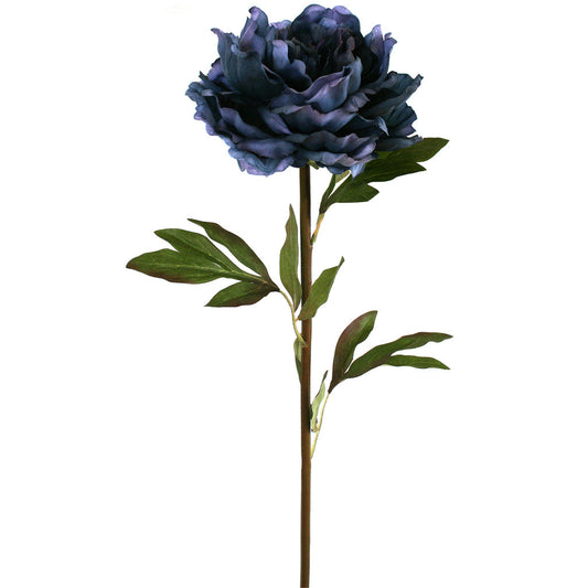 Peony Spray - Blue First Lady